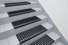 Tapis d'escalier en caoutchouc antidérapant, résistant aux intempéries, 25...