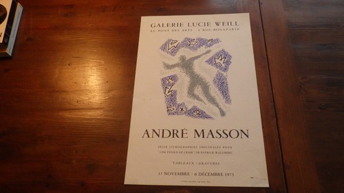 1973 affiche exposition andré - 1973.affiche,