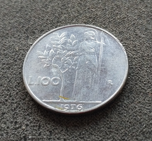 Monnaie italie 100 lire - monnaie,