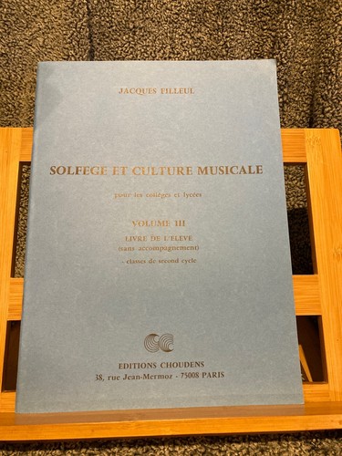 Filleul solfège culture - solfège,