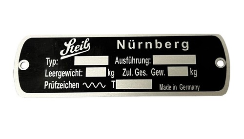 Steib plaque signalétique - steib,