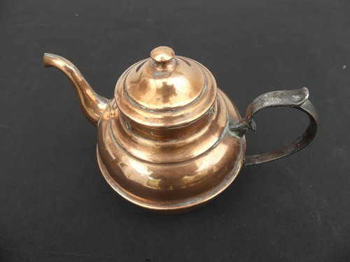 Ancienne théière cuivre - théière, en