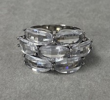 Superbe bague argent zirconium