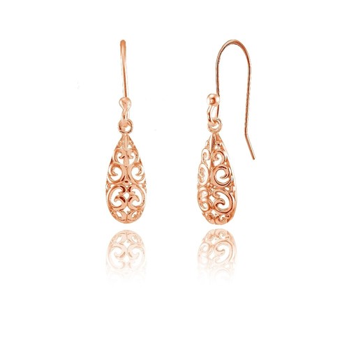 Rose flash argent - or,