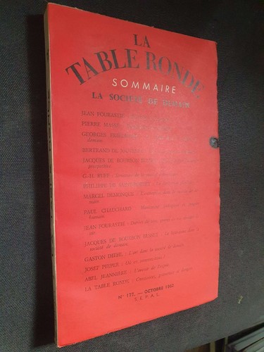 Table ronde 177 - n°177,, oct