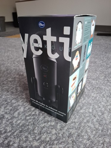 Microphone blue yeti blackout - blue,