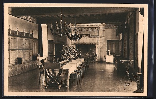 Cpa langeais château - cpa,