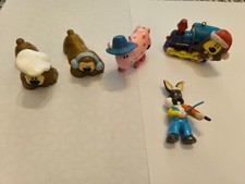 Le lots de 5 Figurines  Le manège enchanté AB Toys 1991