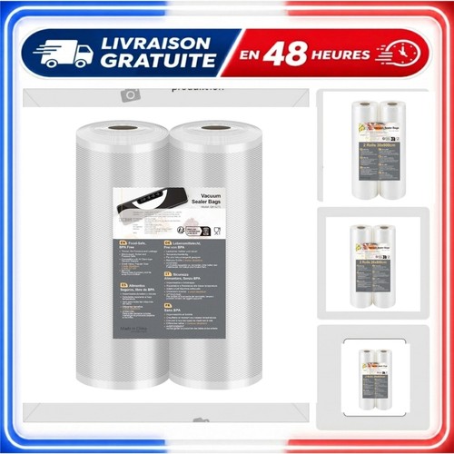 Rouleaux sous vide