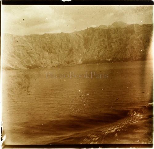 Vue des montagnes bateau - des,