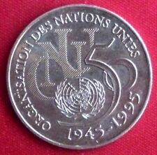 5 FRANCS ONU 1995 -   RARE