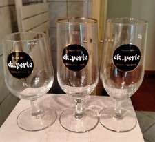 3 verres biére ck perle