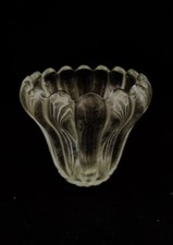 Recharge Lustre Tulip Cloche Glass Shade / Barovier/Remplacement Glass H.9,5