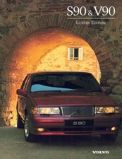 Catalogue Brochure Volvo S90 / V90 Luxury Edition, 04/1997, Grande Bretagne U.K.
