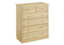 Commode pin naturel avec 2 - en,