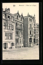 CPA Westende, Villas sur la