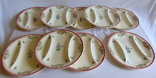 Grandes assiettes asperges - grandes, a