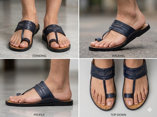 Pantoufles hommes cuir - pantoufles,