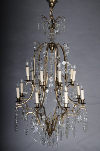 Antique lustre français - lustre,