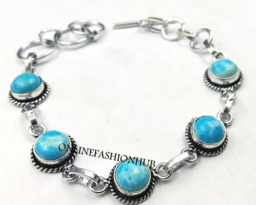 Larimar gemstone 925 sterling - larimar,