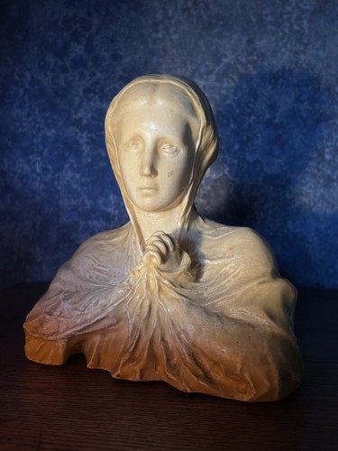 Buste féminin vierge marie - buste,