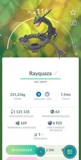 Rayquaza Shiny Pokémon GO 30 Jours