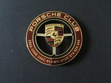 BADGE DE CALANDRE PORSCHE CLUB