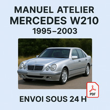 Manuel atelier mercedes - mercedes, w210