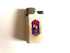 Ancien Briquet collection Militaire 3 RAC et 2° DB ww2