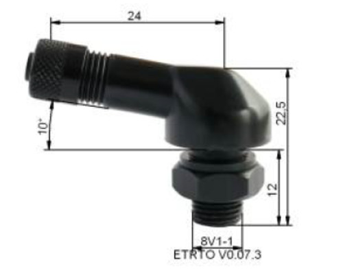 Valve pneumatique alu provac - valve,