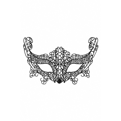 Masque loup dentelle - masque,