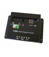 Régulateur de Charge Solaire Photovoltaïque 20a LED 12v/24v Pour Panneau Solaire