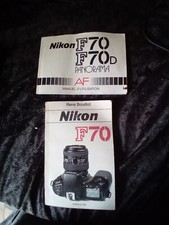 Livre Et Manuel Nikon F 70