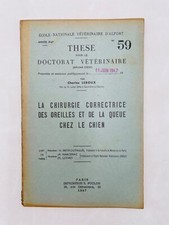 THESE - LA CHIRURGIE