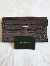 LONGCHAMP CROCO CUIR NEUF (portefeuille)