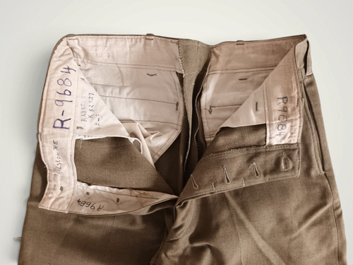 Ww2 pantalon moutarde - us,