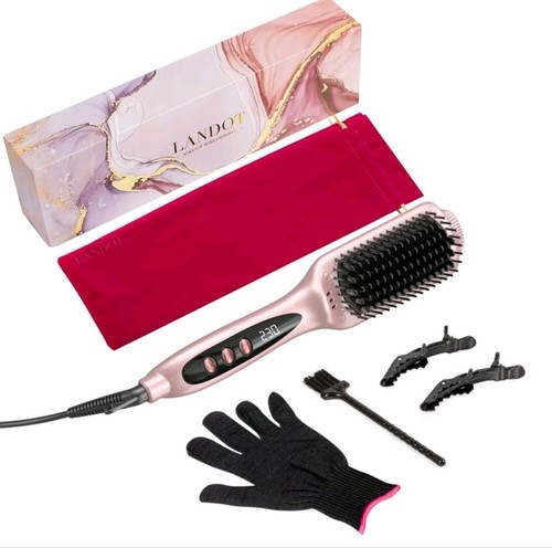 Brosse électrique lissante