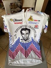 Maillot T-Shirt Cyclisme Vélo “Fausto Coppi 87 Coin “Taille L