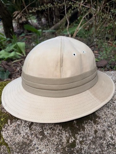 Casque colonial ancien style - ancien,