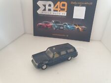 Majorette rail route Peugeot 404 break bleue