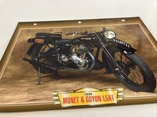 Monet Goyon 500 L5A1 1939 fiche carte moto passion collection édition Atlas
