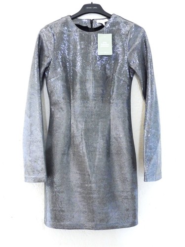 Robe argenté taille xs - robe,