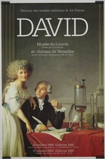 Portrait de Lavoisier et de sa femme par David 1989 Affiche Originale Exposition