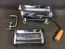 Machine à pates laminoir de cuisine IMPERIA en inox made in italy tagliatelles