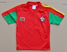 Maillot enfant PORTUGAL N° 10  / FIFA WORD CUP GERMANY 2006 / Taille 8 ans