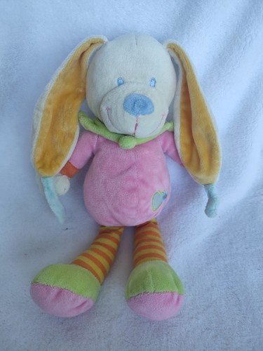 Doudou peluche 28cm lapin - doudou,