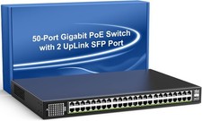 Gigabit poe switch ports - gigabit, 48