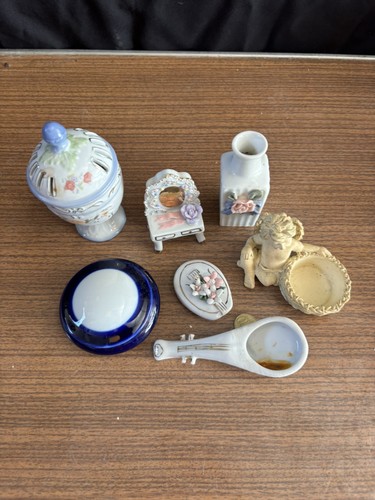 Lot miniature porcelaine - lot,