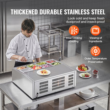 VEVOR Saladette Réfrigérée