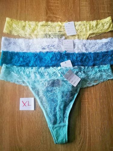 Lot strings dentelle femme - strings,